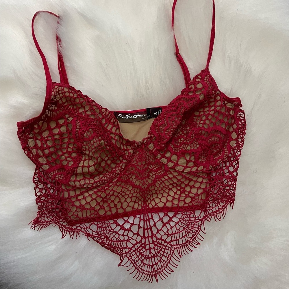 Lace bralette